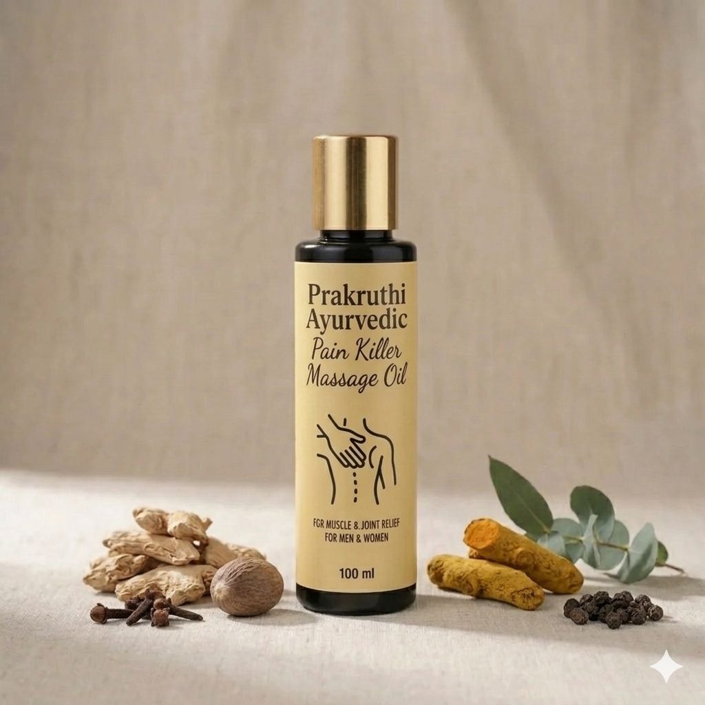 prakruthi heels ayurvedic pain killer oil